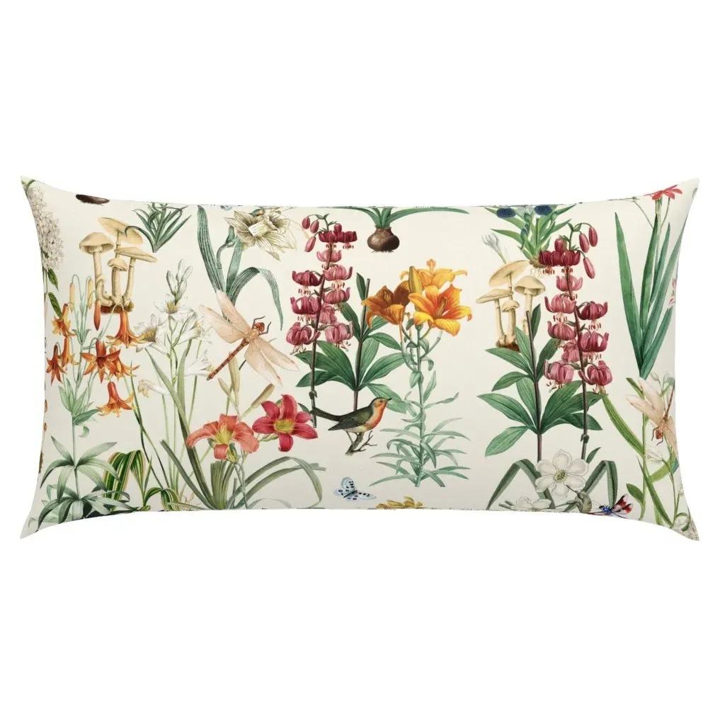 Dragonfly Garden X-Large King Pillow Sham - Orange product