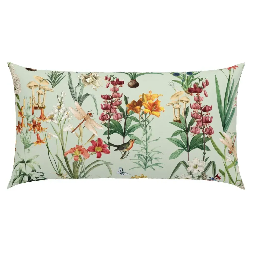 Dragonfly Garden X-Large King Pillow Sham - Orange product