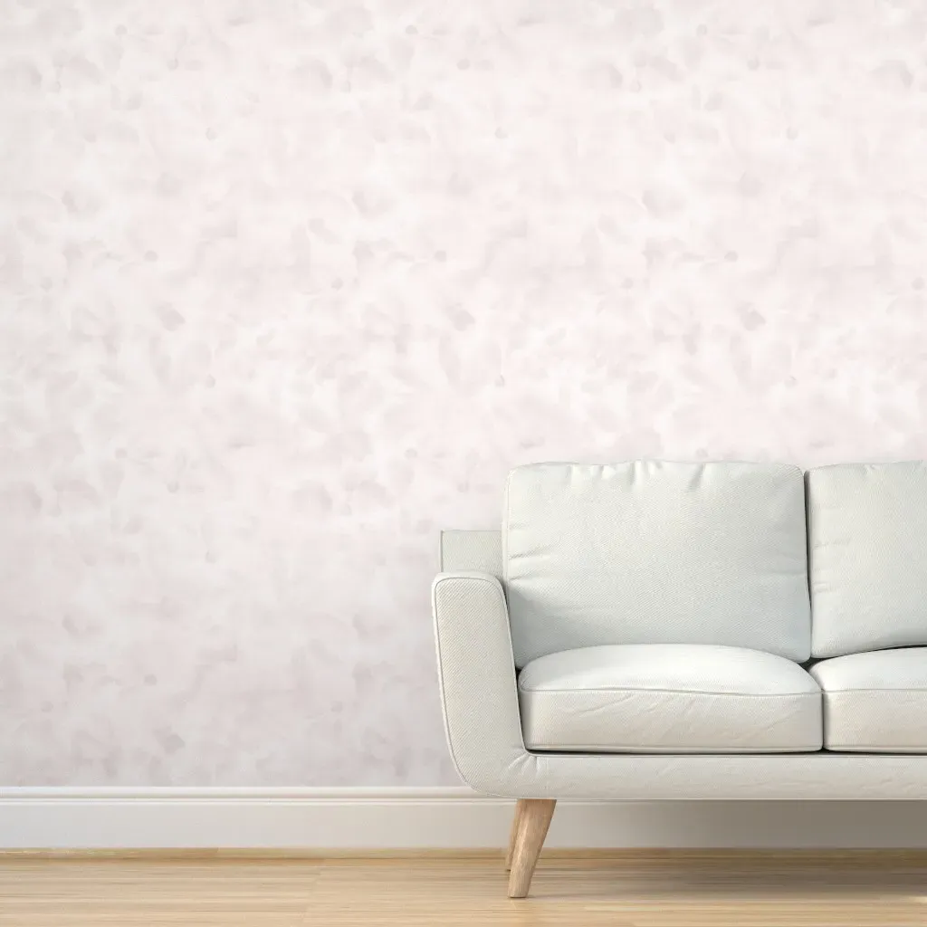 Dreamy Floral Large Scale Peel and Stick Wallpaper - Blush product