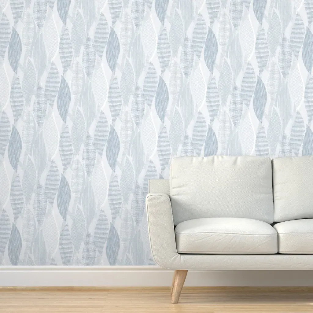 Drift Rr Peel and Stick Wallpaper Removable - Light Blue product