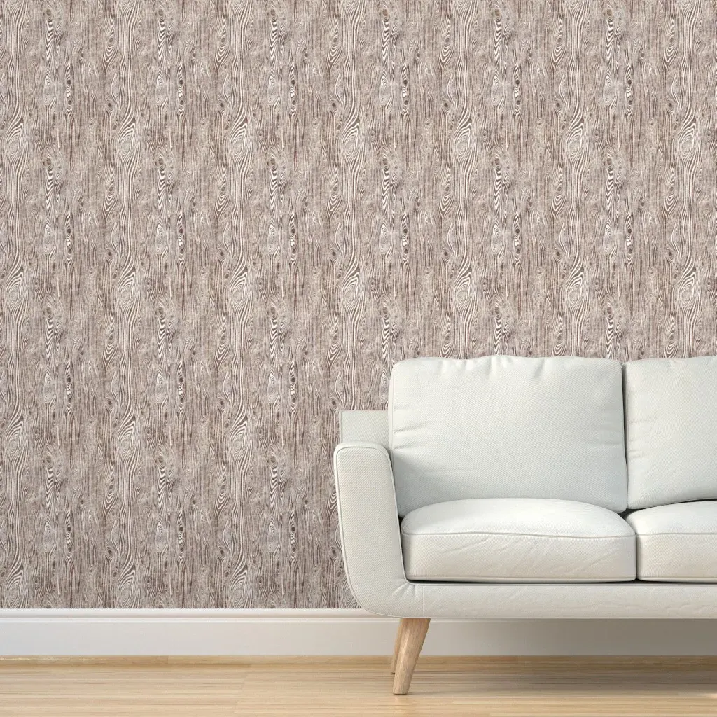 Driftwood Peel and Stick Wallpaper - Brown, Woodgrain product