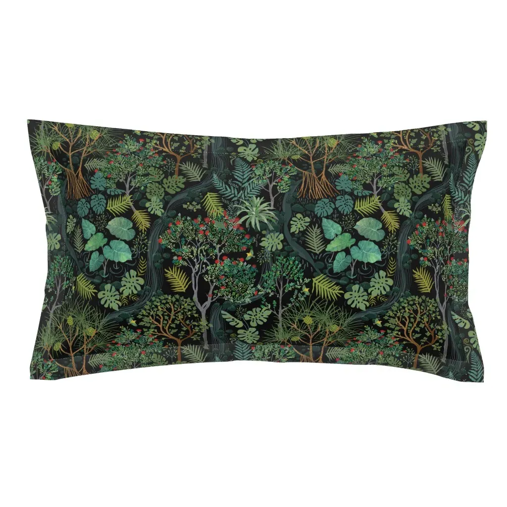 E Malama I Ka Wai King Pillow Sham - Green product