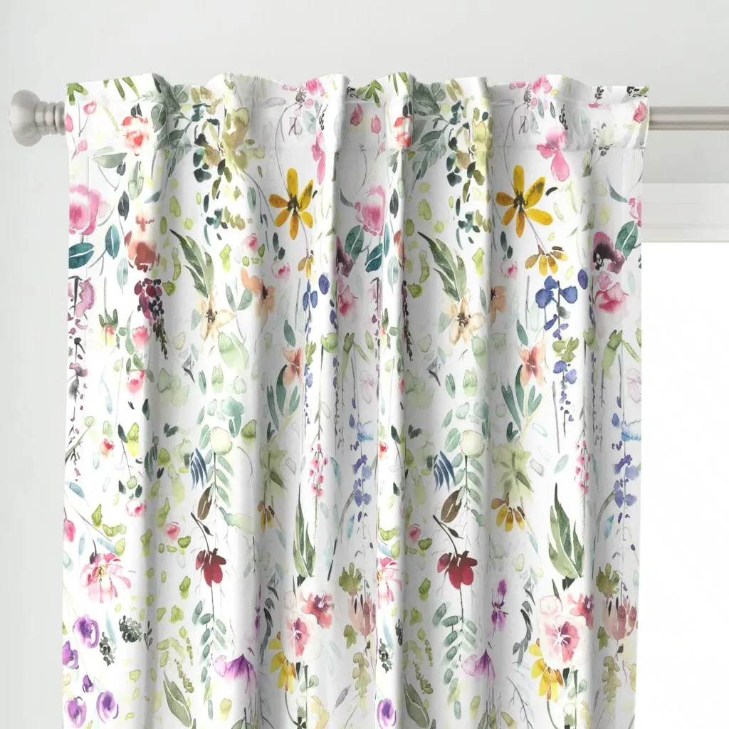 Eame's Jumbo Curtain Panel - Pink alternate view