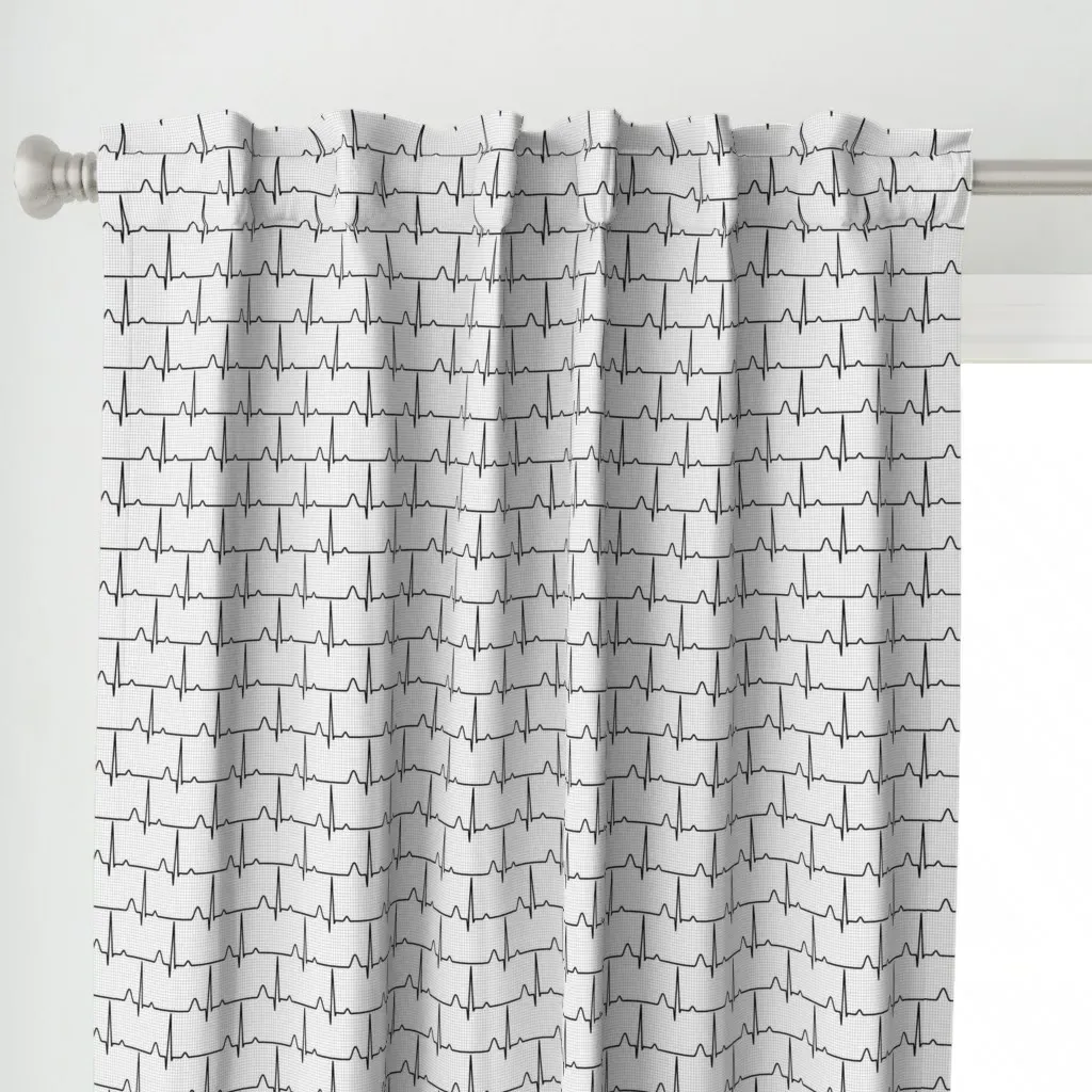 Ecg-D Curtain Panel - Black alternate view