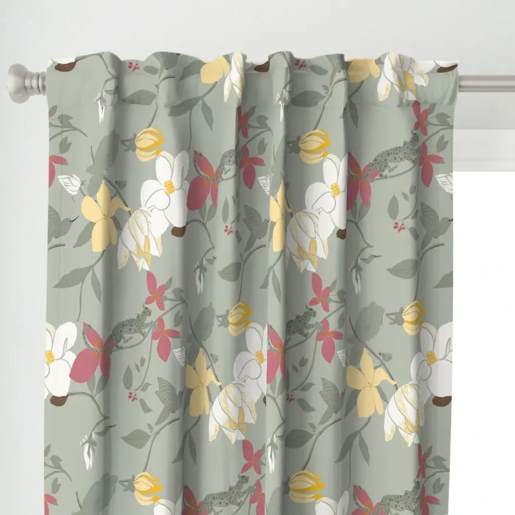 Eden In Bloom Curtain Panel - 24in alternate view