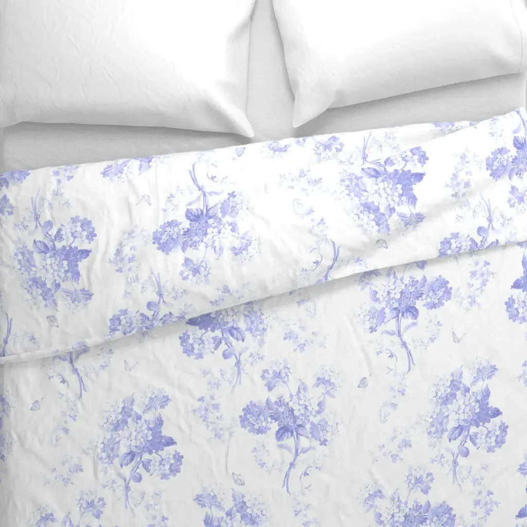 Edwina Blueviolet Duvet Cover - Lavender alternate view