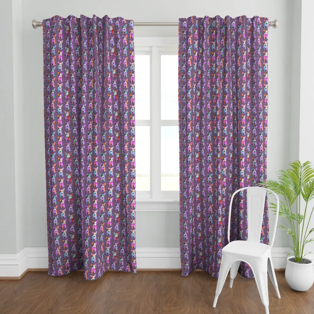 Elderberry Curtain Panel - Purple product
