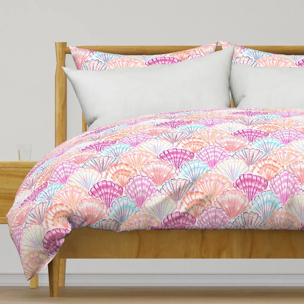 Ella's Shells Duvet Cover - Pink product