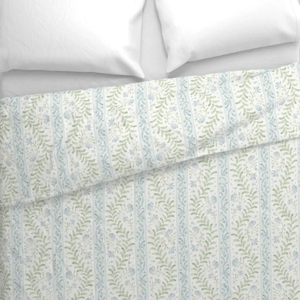 Eloise Duvet Cover - Light Blue alternate view