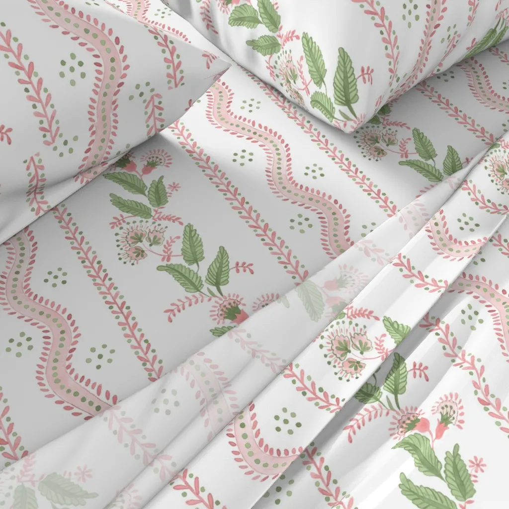 Emma Alexis Full Sheet Set - Pink alternate view