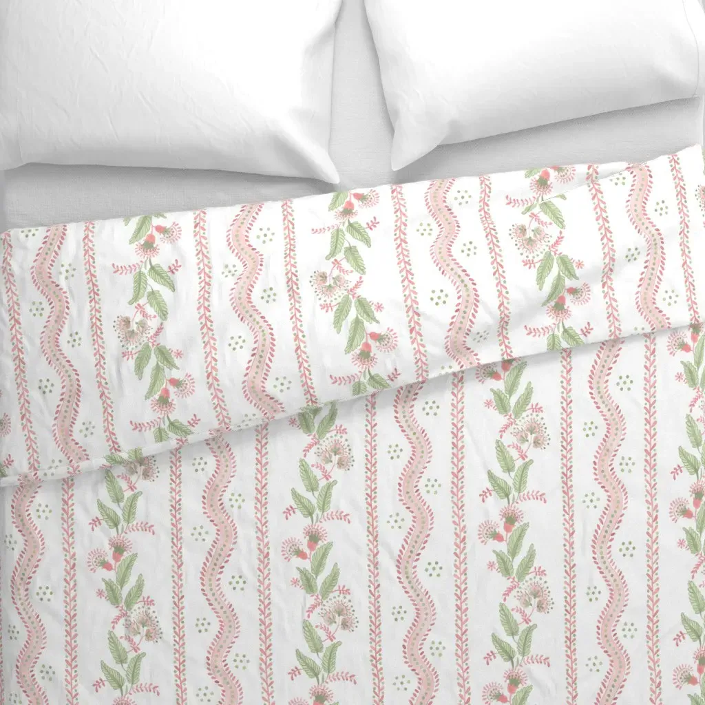 Emma Alexis With Fresh Duvet Cover - Pink alternate view
