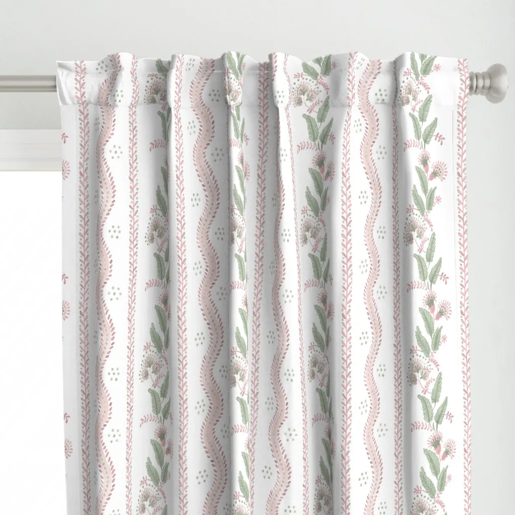 Emma For Kristy Curtain Panel - Pink alternate view