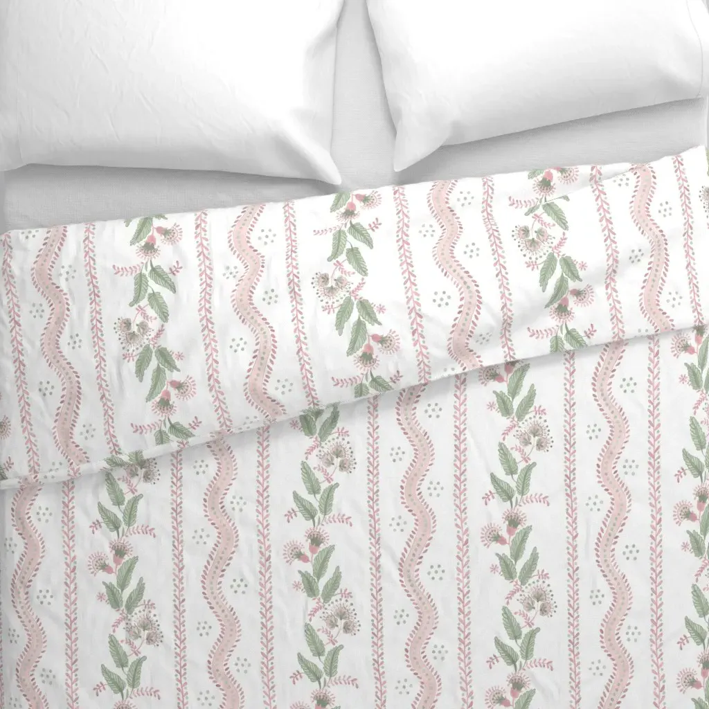 Emma For Kristy Duvet Cover - Pink alternate view