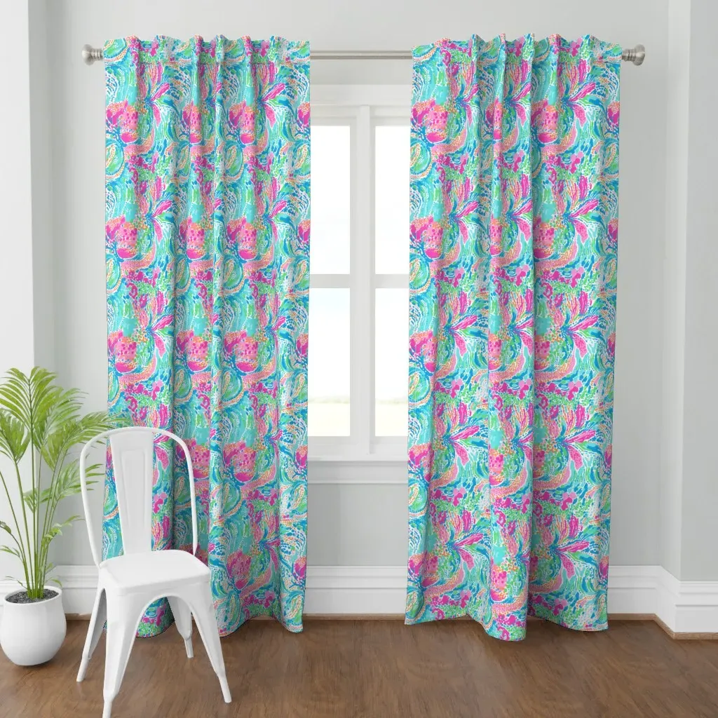 Enchanted Ella Curtain Panel - Pink product
