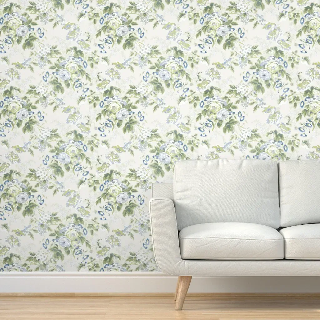 English Chintz Maddie Peel and Stick Wallpaper - Blue product