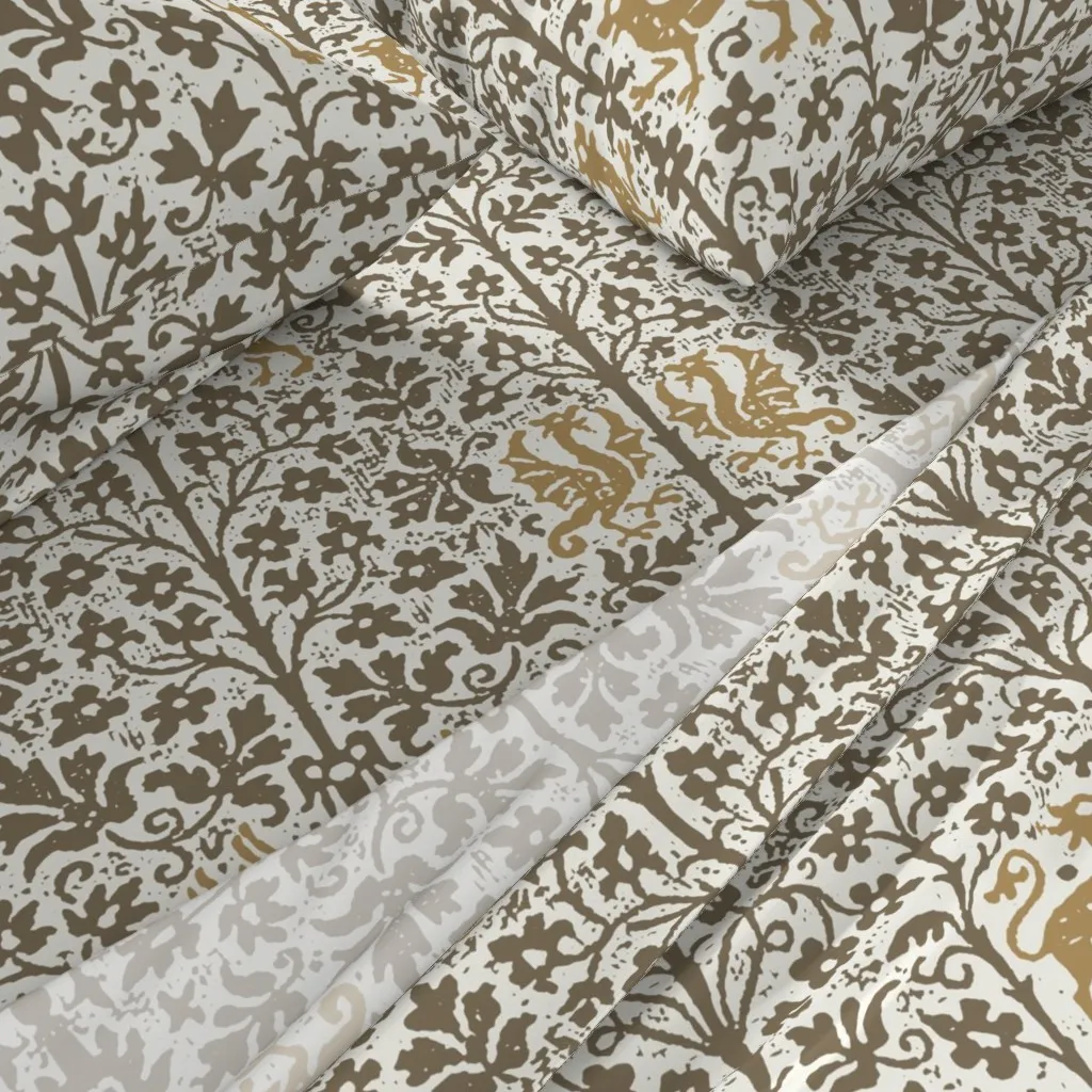 English Cottage Cheltenham High Tea Queen Sheet Set - White alternate view