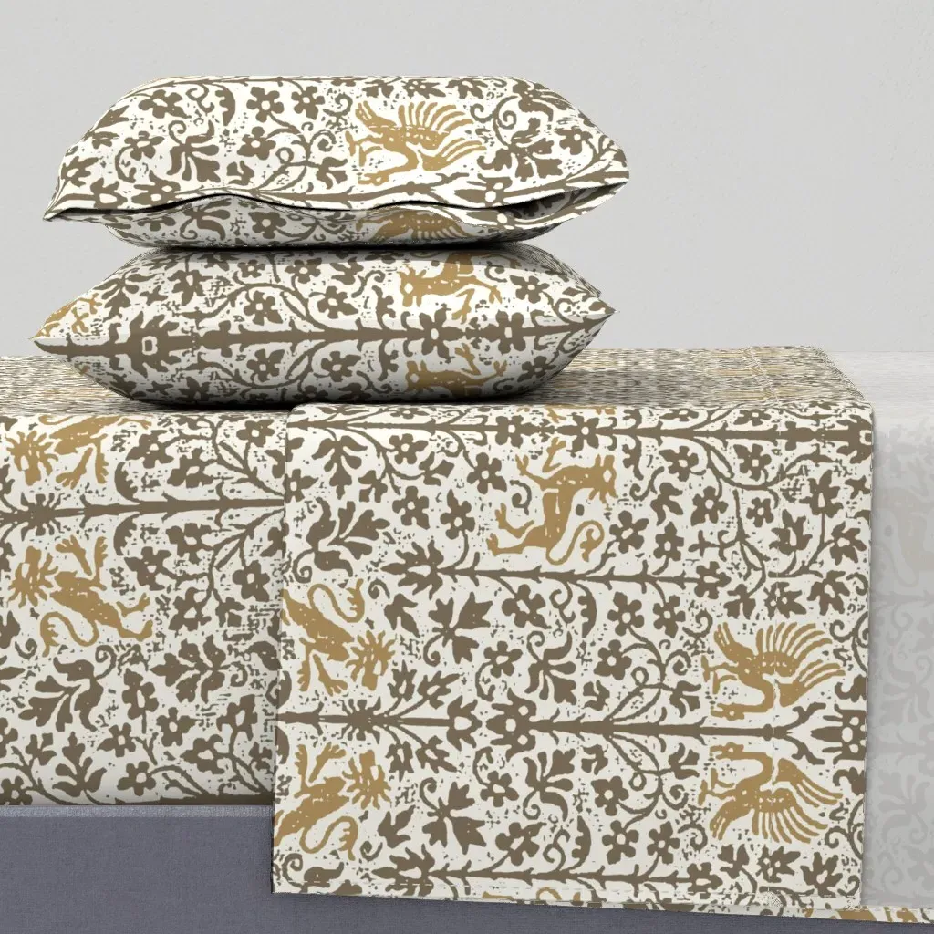 English Cottage Cheltenham High Tea Queen Sheet Set - White product