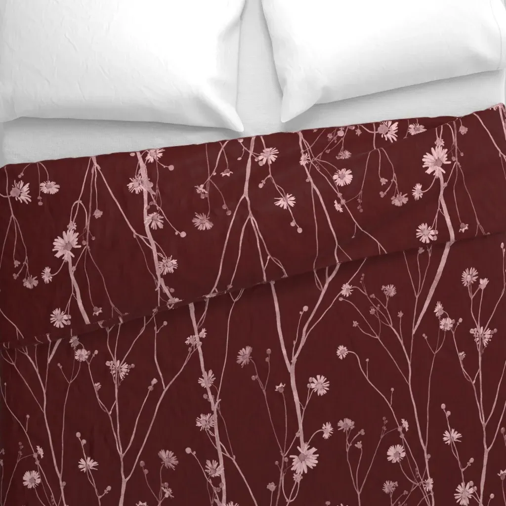 English Cottage Large Duvet Cover - Light Pink alternate view