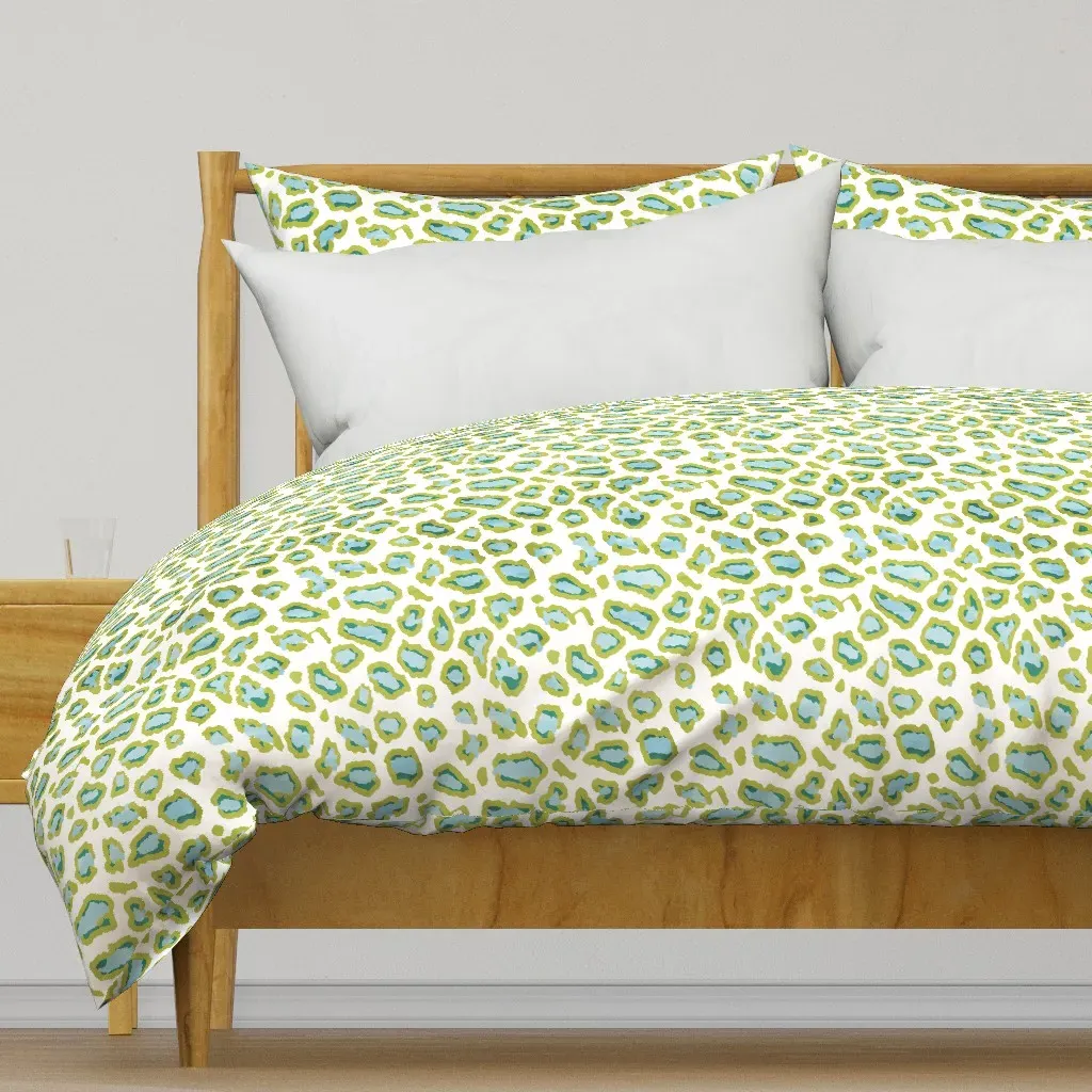 Etosha Leopard Duvet Cover - Green product