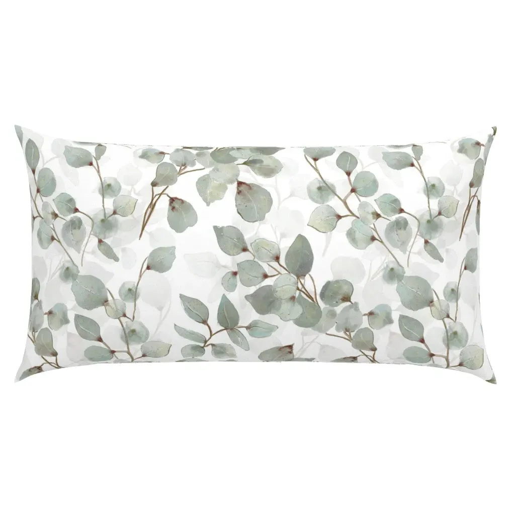 Eucalyptus Leaves King Pillow Sham - Dusty Green product