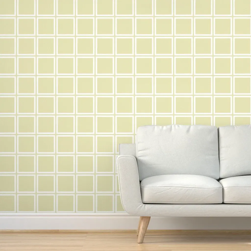 Fair And Square Peel and Stick Wallpaper - Pale Green product