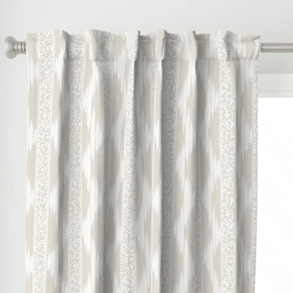 Fairfield Putty Curtain Panel - Off-White alternate view