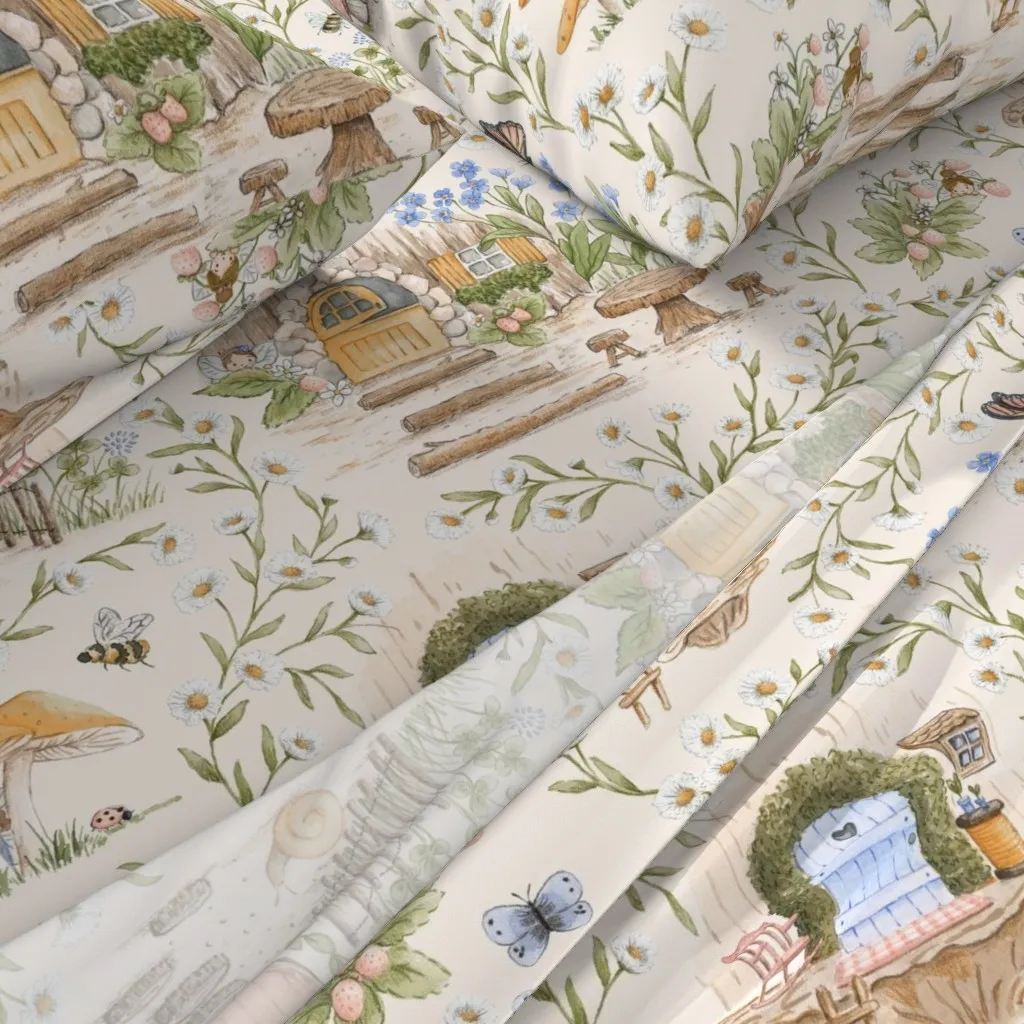 Fairy Woodland King Size Sheet Set - Pink alternate view
