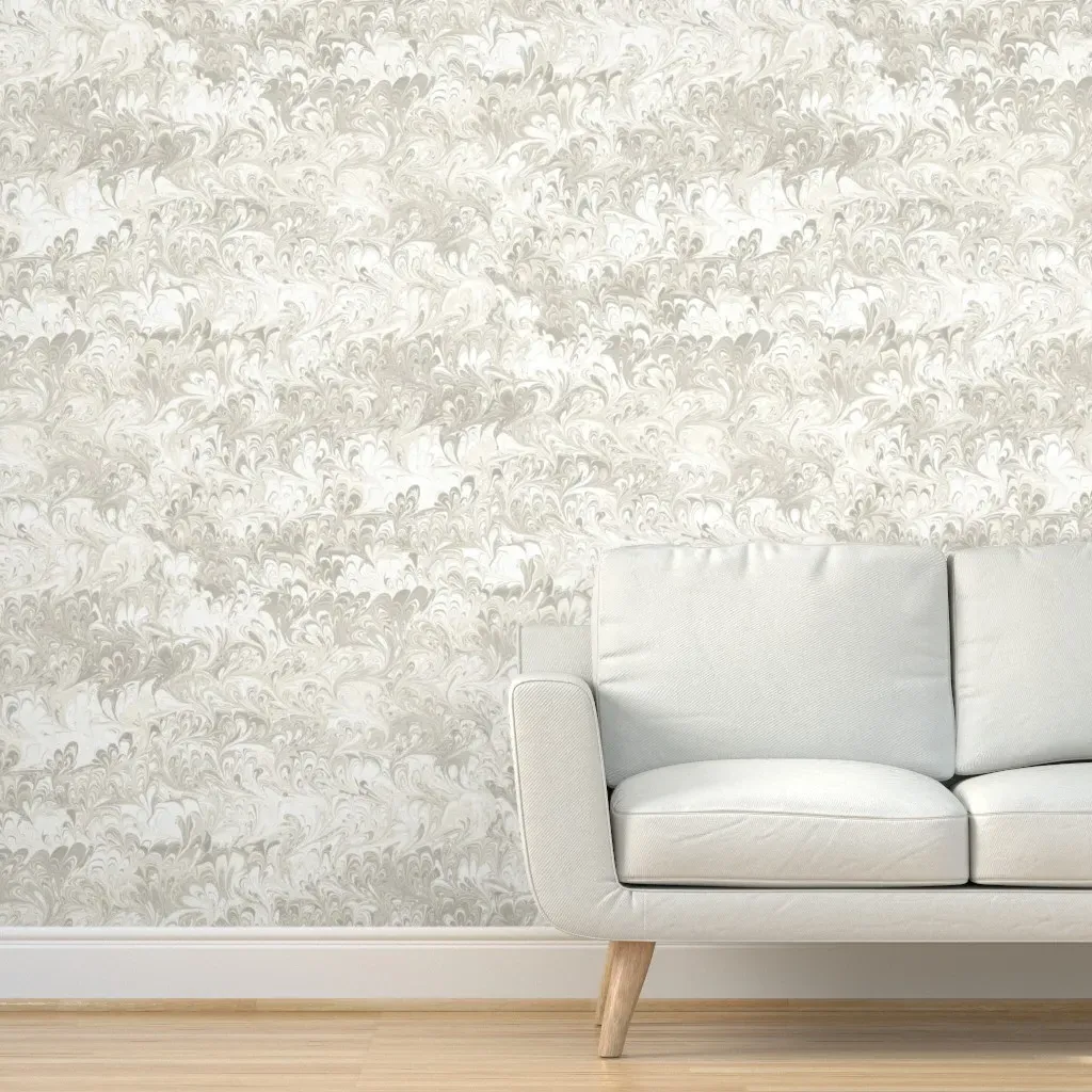 Fanfare Peel and Stick Wallpaper Removable - Off-White product