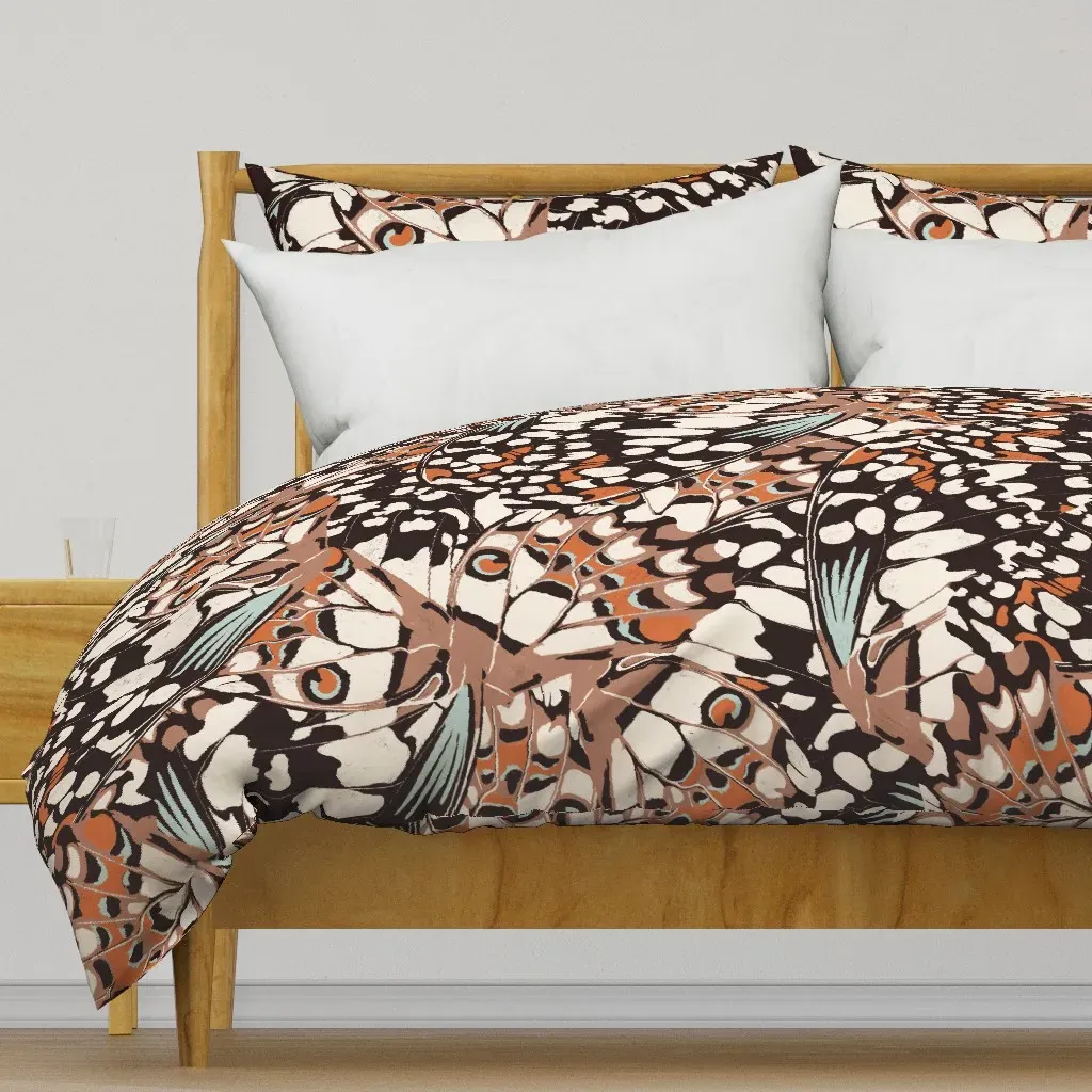 Fantastical Butterfly Duvet Cover - Brown product