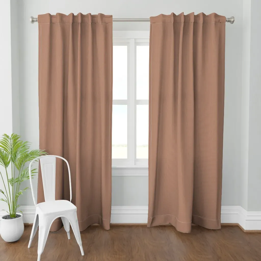 Farmhouse Autumn Curtain Panel - Red product