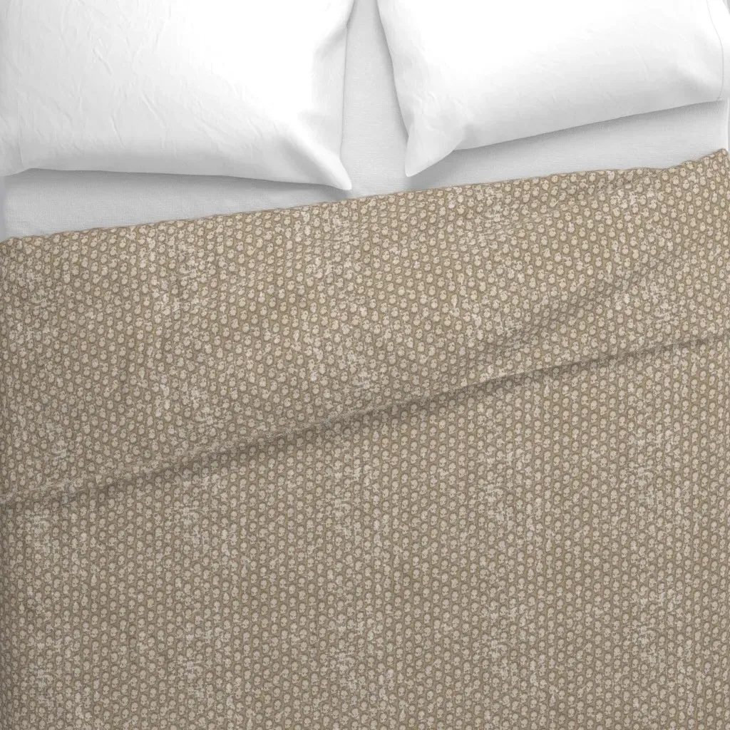 Farmhouse Macha Sand Duvet Cover - Beige alternate view