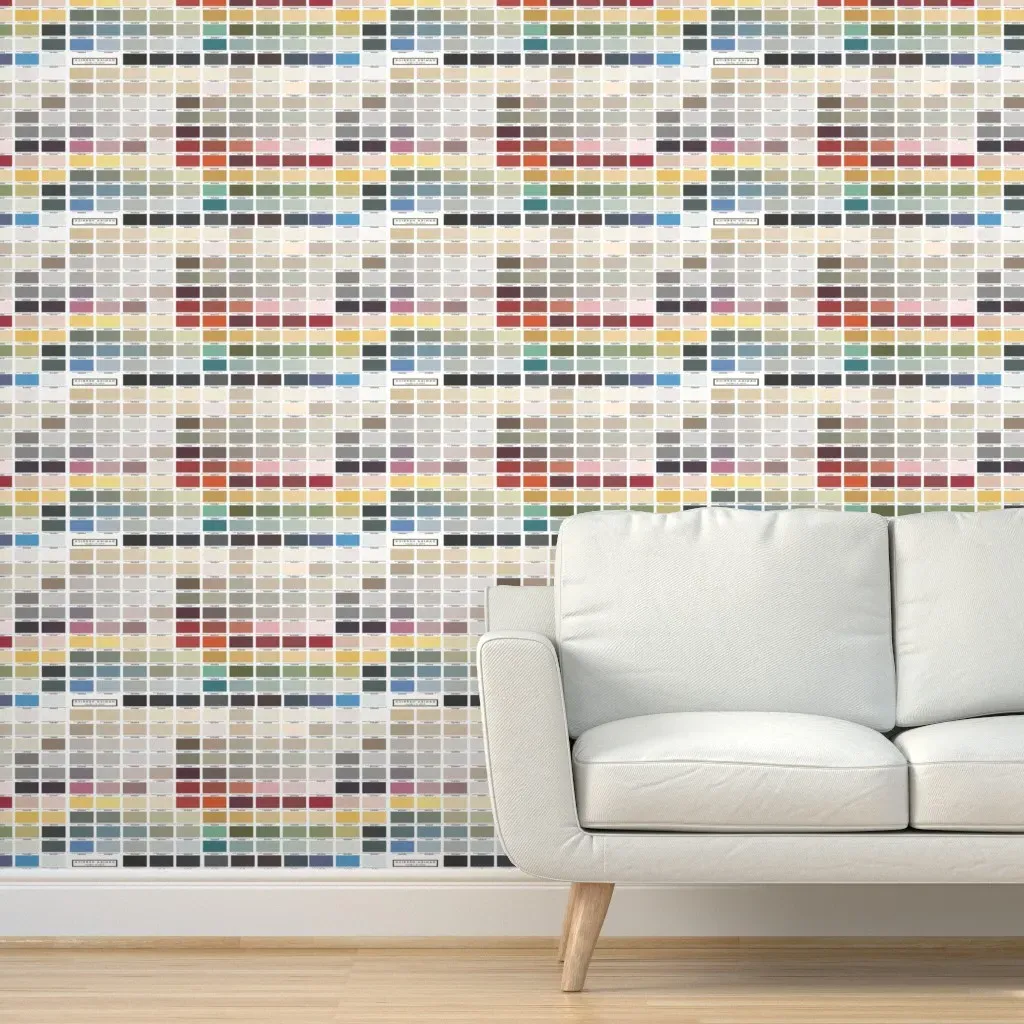 Farrow & Ball Color Chart Peel and Stick Wallpaper - Removable product