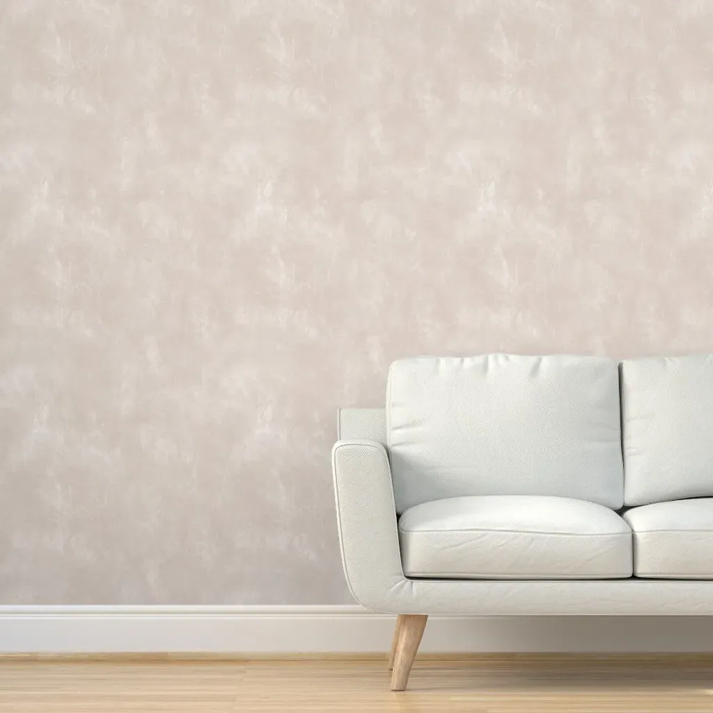 Faux Plaster Concrete Texture Peel and Stick Wallpaper - Beige product