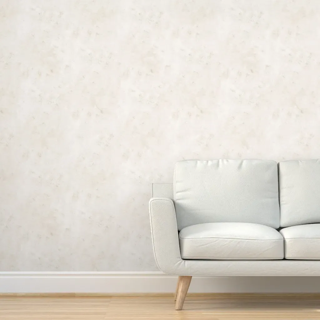 Faux Plaster Texture Industrial Concrete Peel and Stick Wallpaper - Beige product