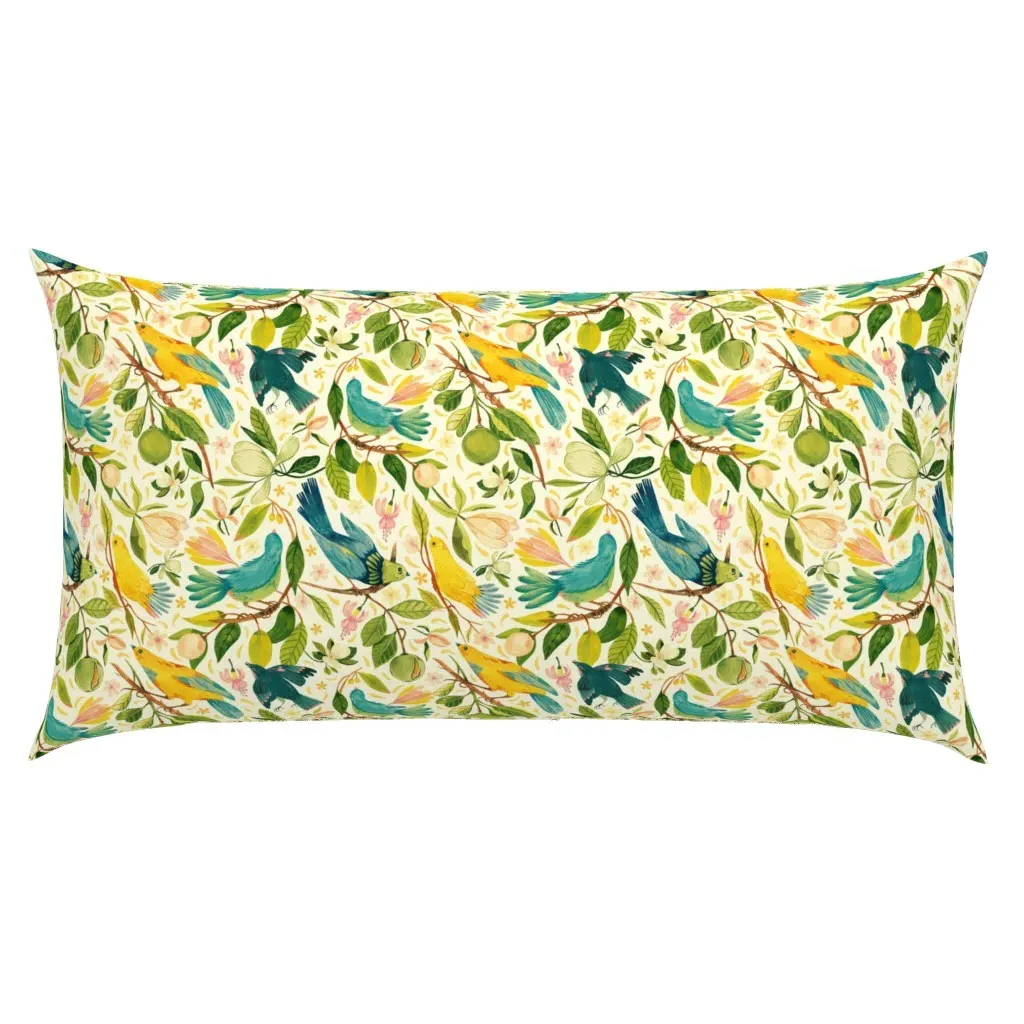 Feathers On The Wind King Pillow Sham - Yellow product