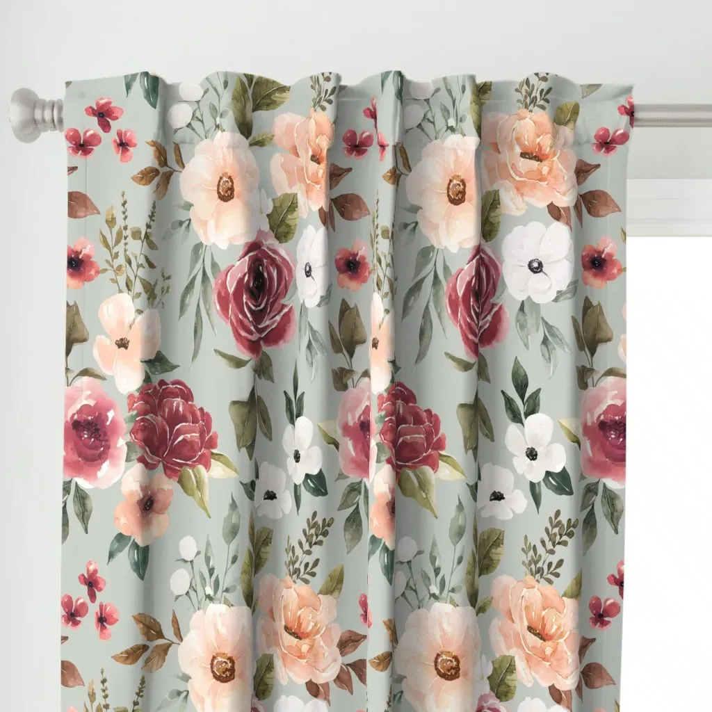 Felicity Curtain Panel - Blush Pink alternate view