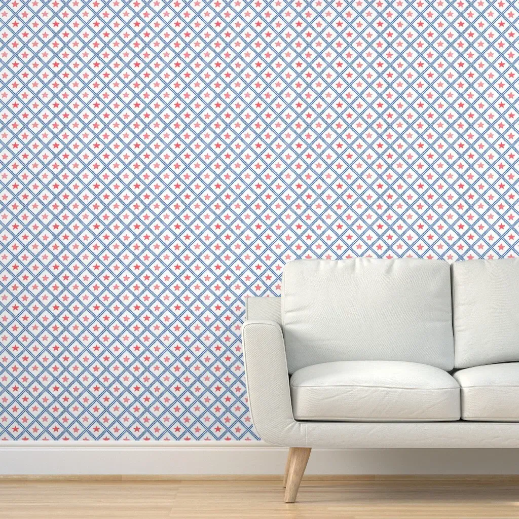 Felix Americana Peel and Stick Wallpaper - Coral product