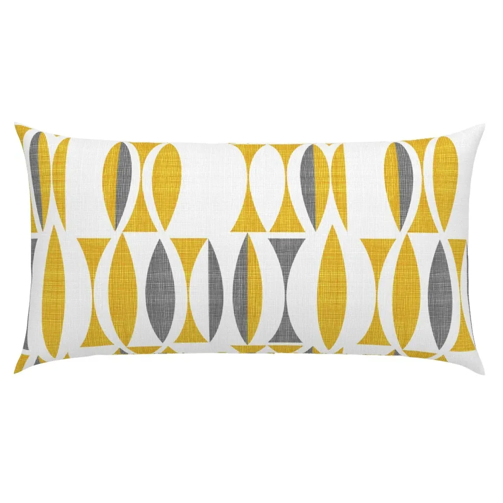 Field In Color King Pillow Sham - Mustard Yellow product