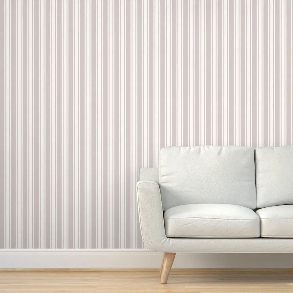 Finley Stripe Peel and Stick Wallpaper - Mauve product