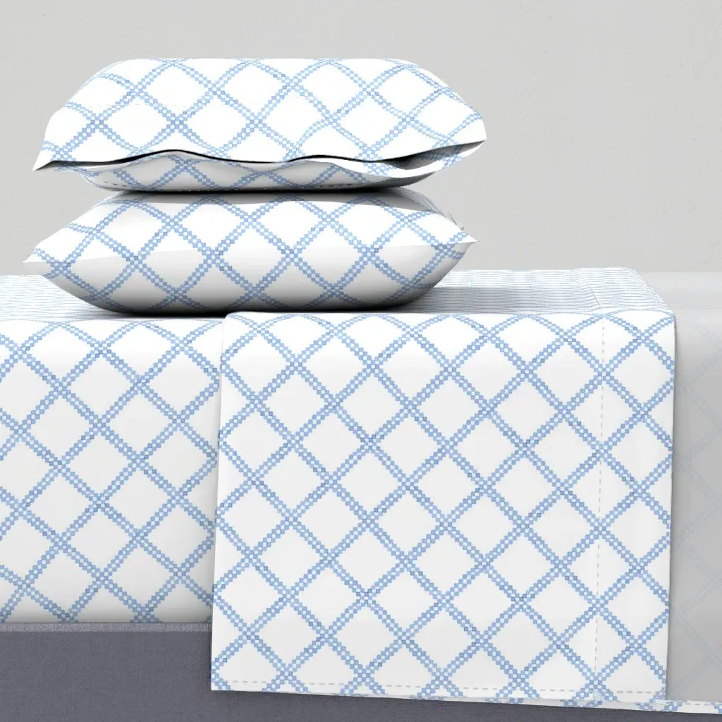 Finn Cornflower Full Sheet Set - Light Blue product