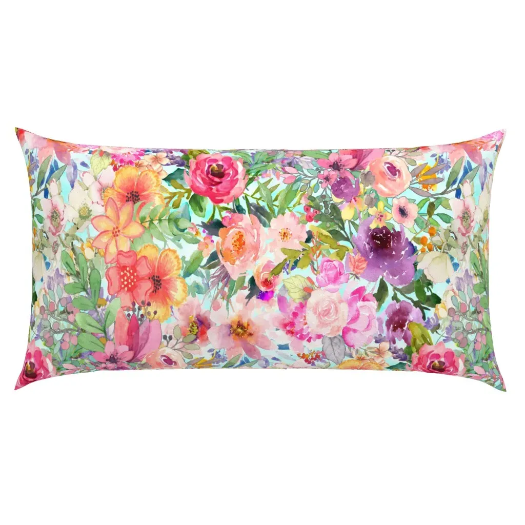Floral Bouquet King Size Pillow Sham - Pink product