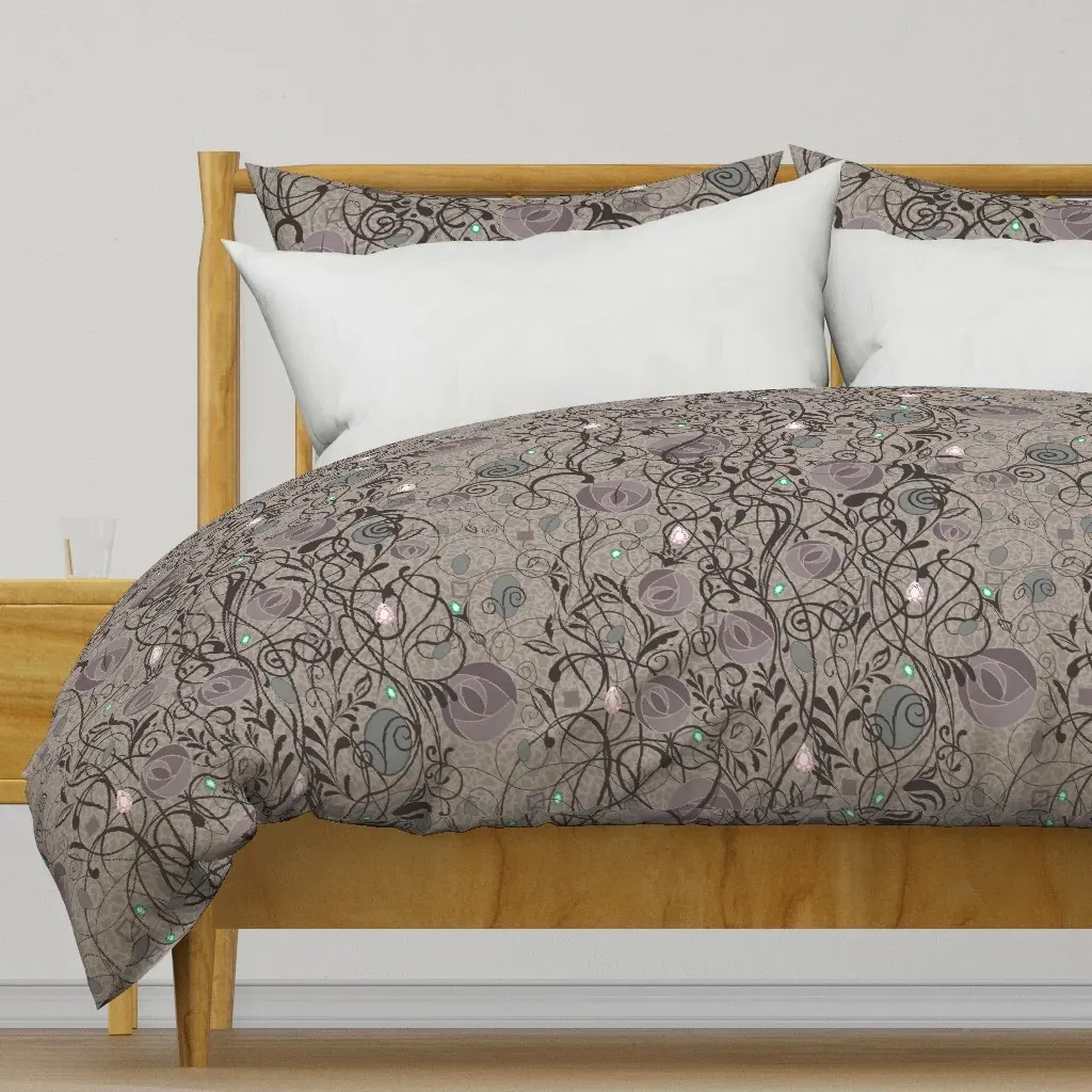 Floral Dreams 6L Duvet Cover - Dusty Rose product