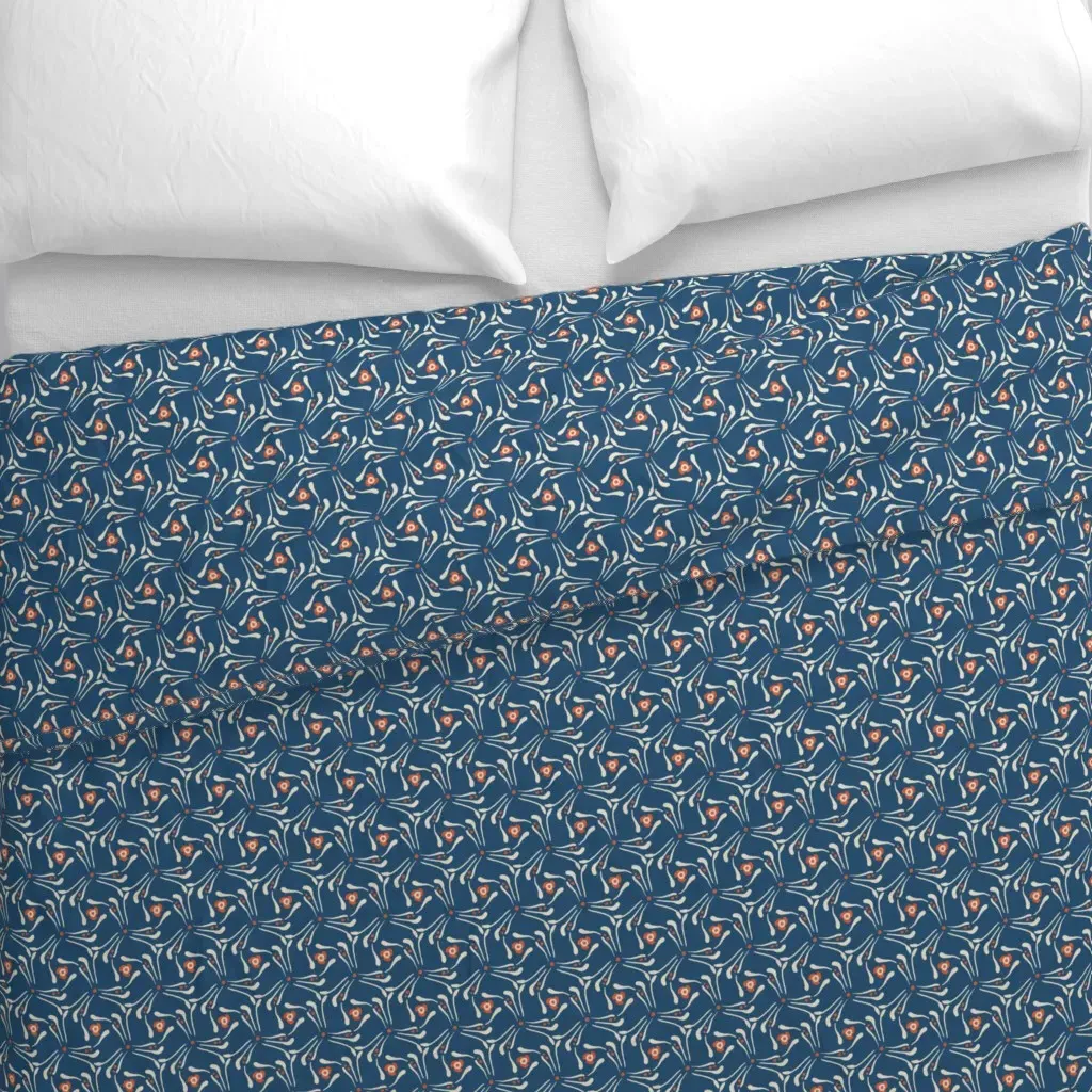 Floral Duvet Cover - Off-White alternate view