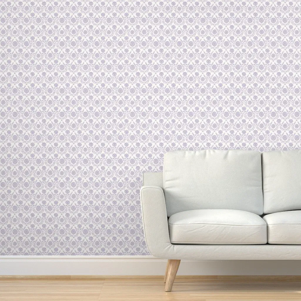 Floral Ivy Peel and Stick Wallpaper - Lavender product