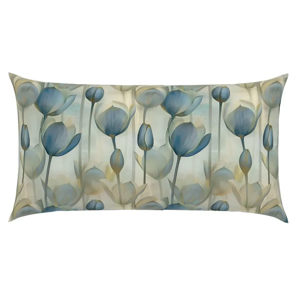 Foggy Bottom King Size Pillow Sham - Dusty Blue product