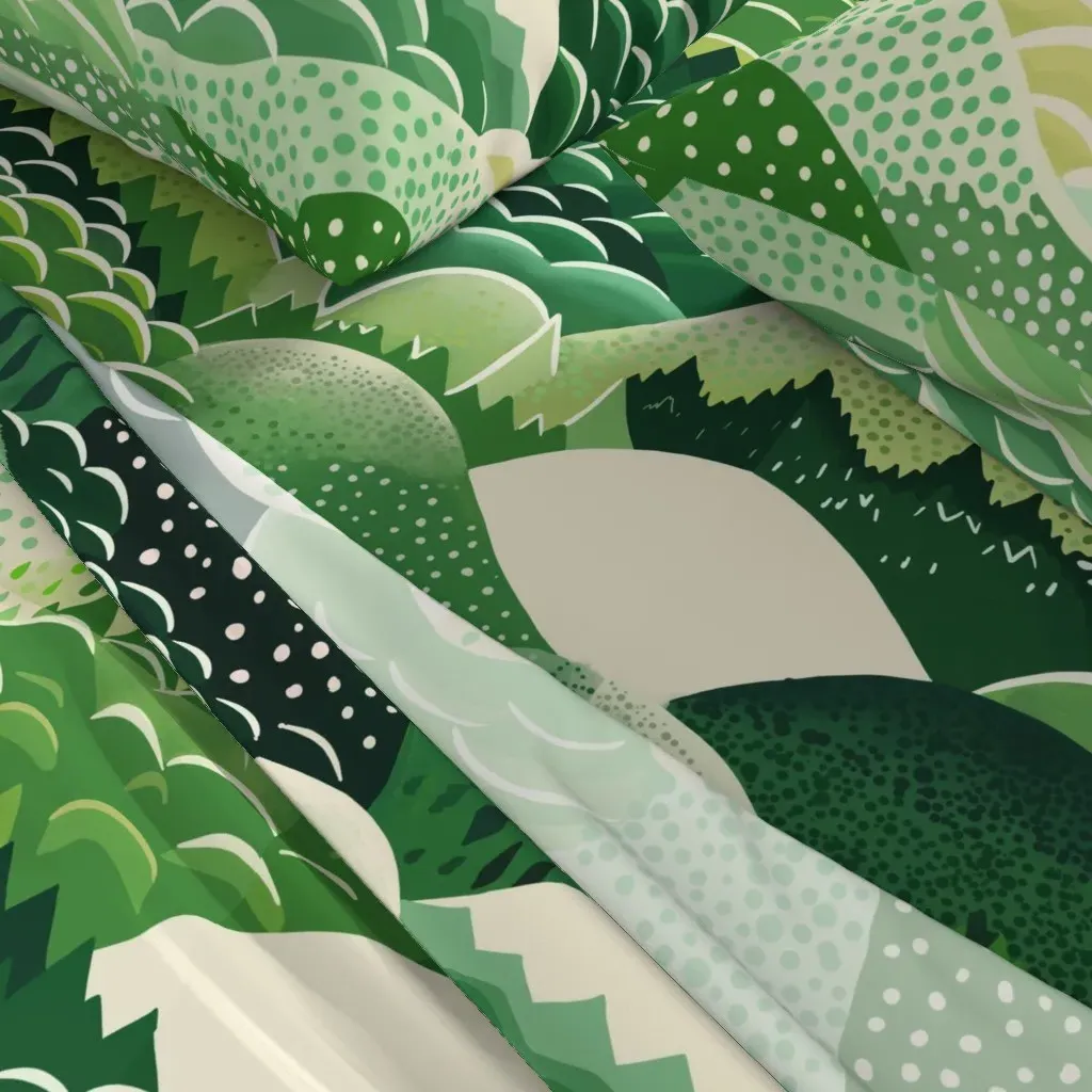 Forest Is Everything Queen Sheet Set - Green alternate view