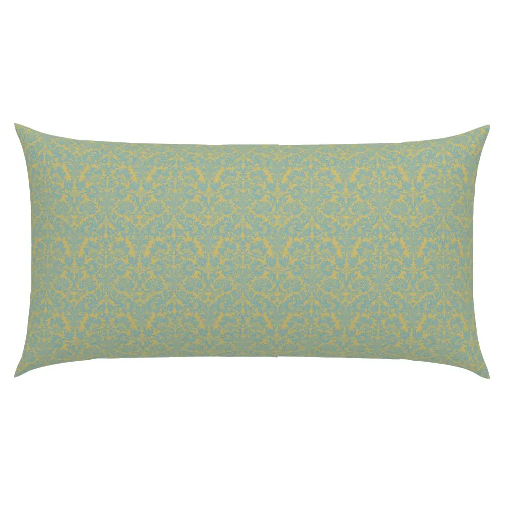 Fortuny Damask King Size Pillow Sham - Mustard Yellow product