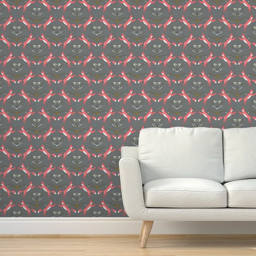Foxen Coral Peel and Stick Wallpaper - Pink product