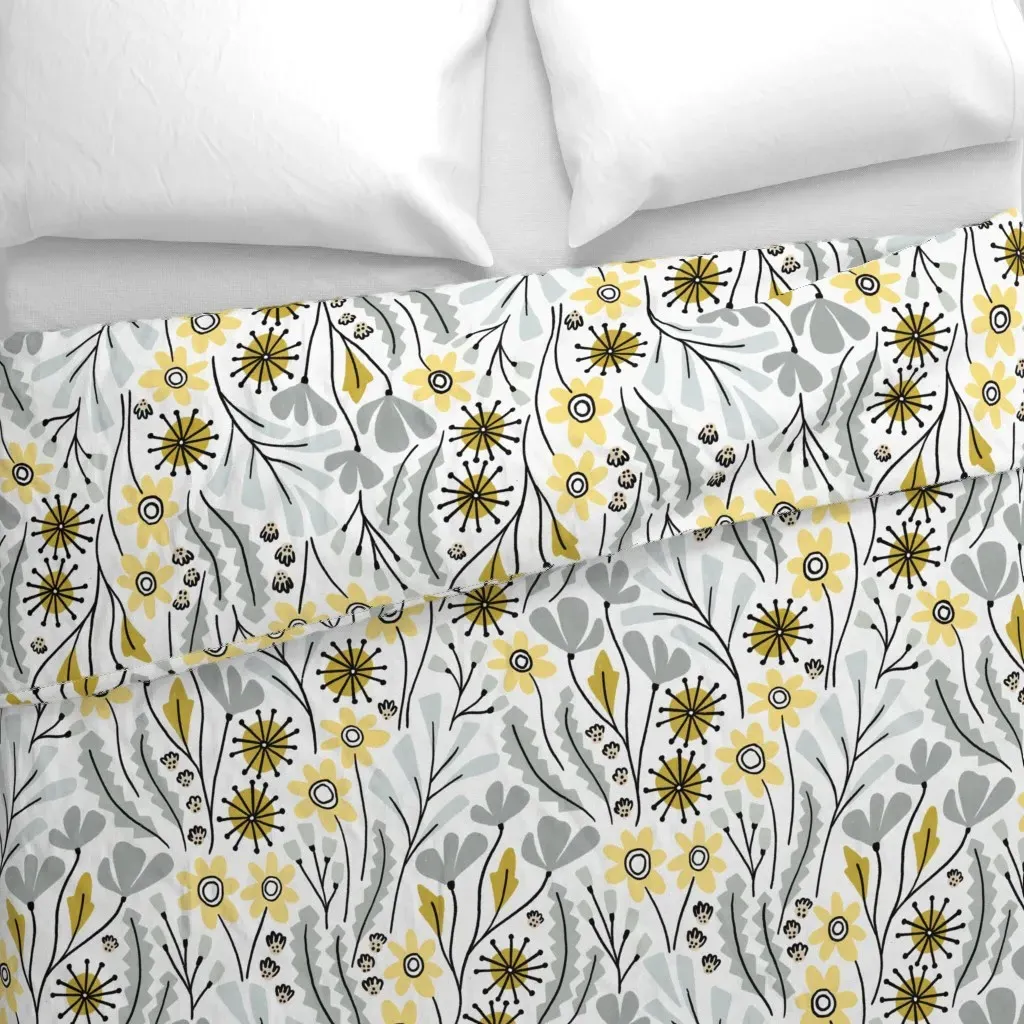 Fritz Duvet Cover - Yellow alternate view