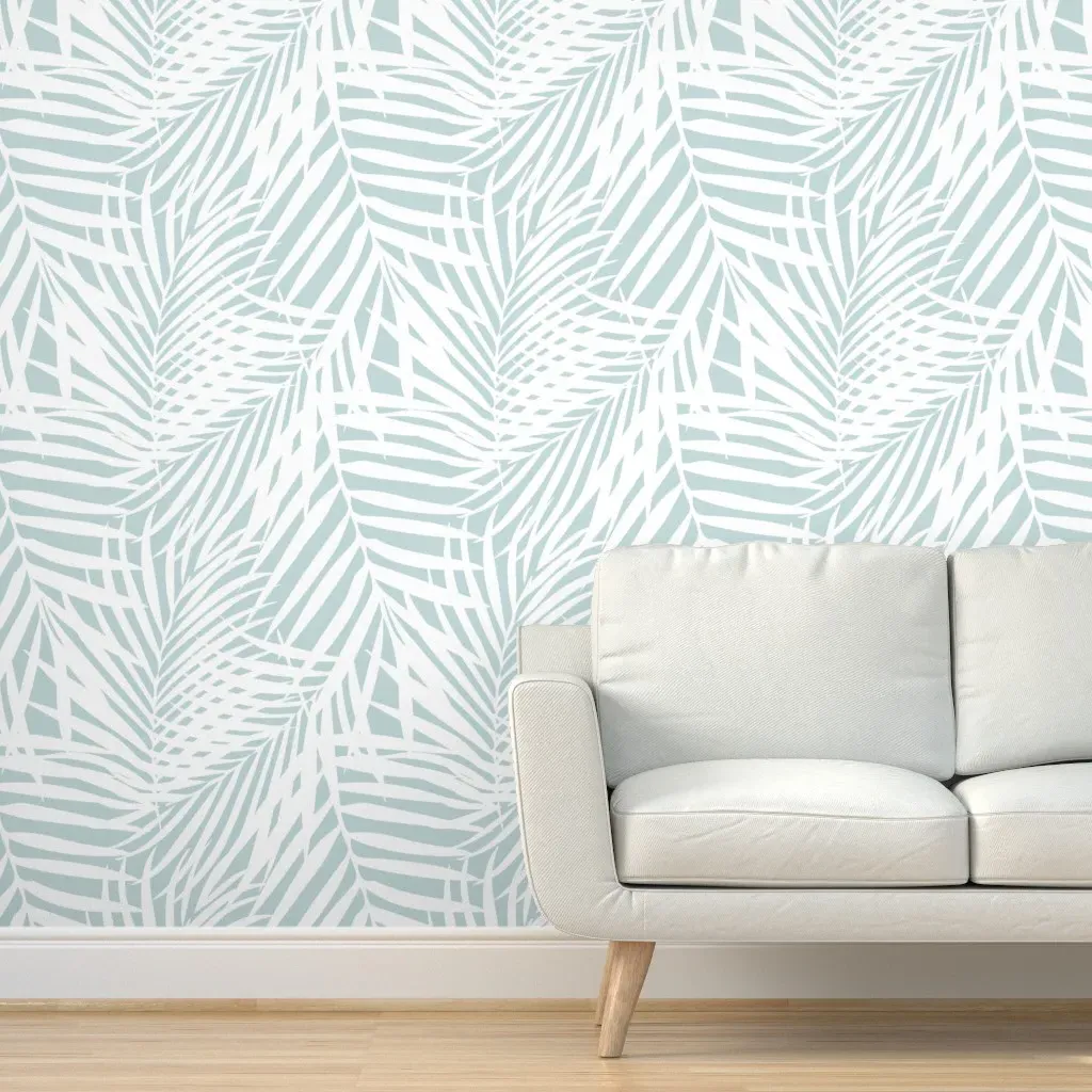 Frond C4Dada Peel and Stick Wallpaper - White product